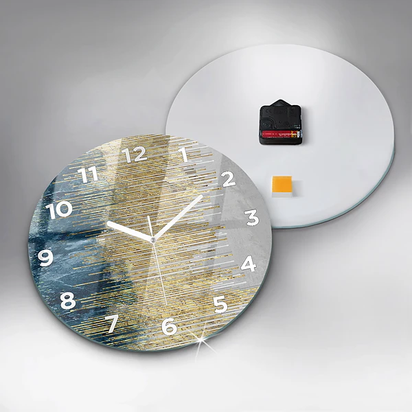 Wanduhr rund mit motiv Dekoratives Muster
