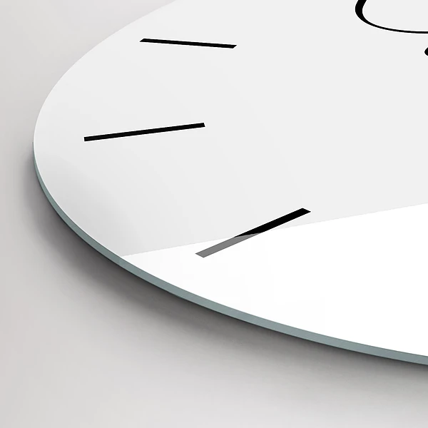 Wanduhr rund mit motiv Reise-Inschrift