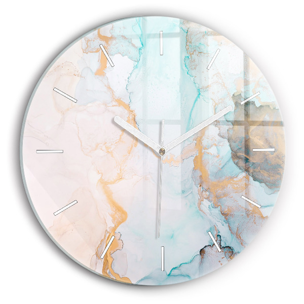 Wanduhr rund mit motiv Abstraktes Bild