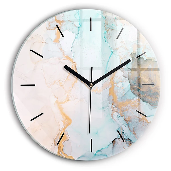 Wanduhr rund mit motiv Abstraktes Bild