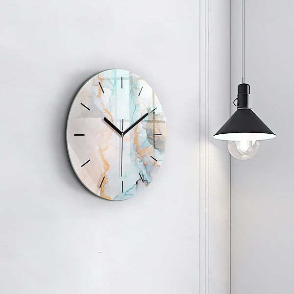 Wanduhr rund mit motiv Abstraktes Bild