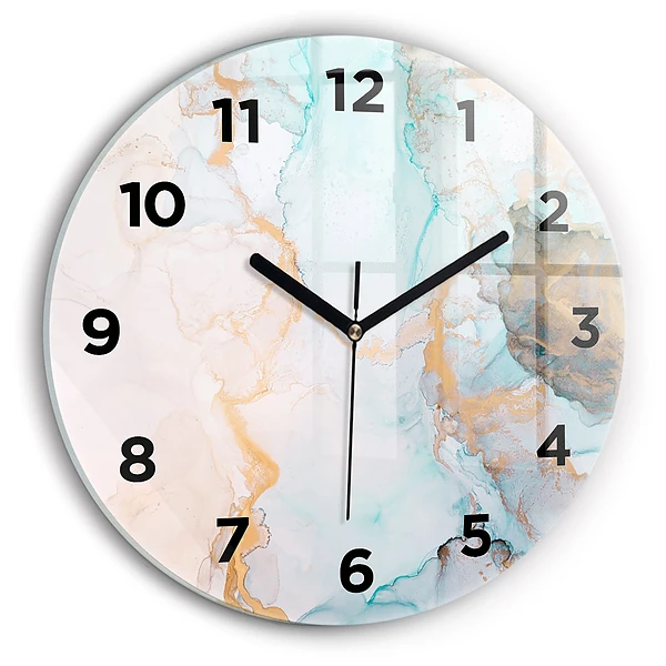 Wanduhr rund mit motiv Abstraktes Bild