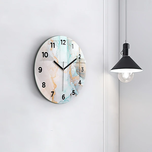 Wanduhr rund mit motiv Abstraktes Bild