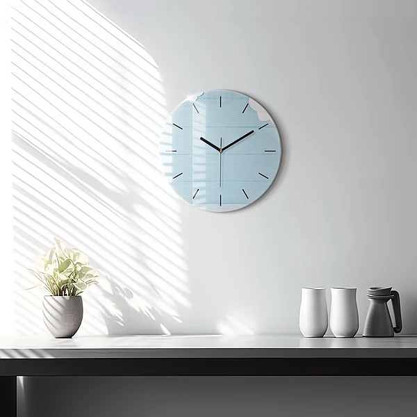 Wanduhr rund Kindertafel