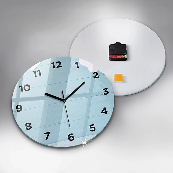 Wanduhr rund Kindertafel