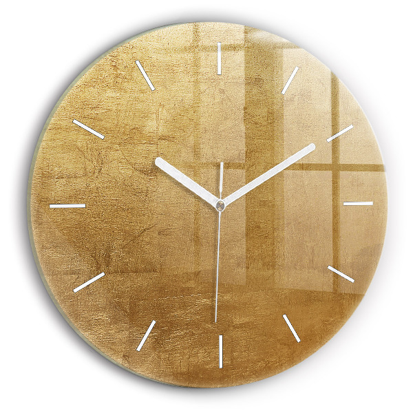Wanduhr rund Dekorative Leinwand