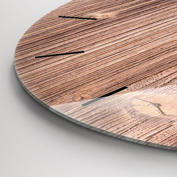 Wanduhr glas rund Paprika