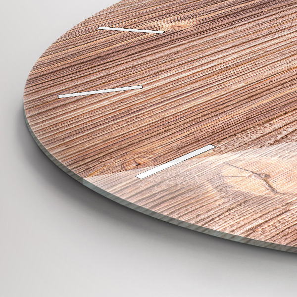 Wanduhr glas rund Paprika