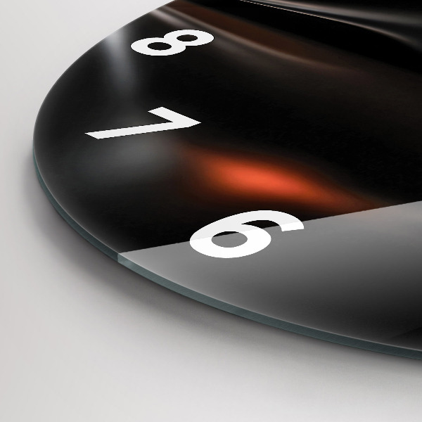 Wanduhr rund mit motiv Abstrakt