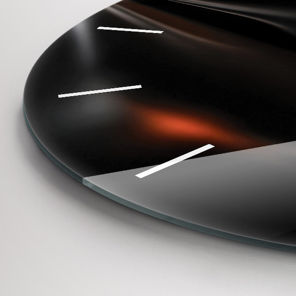 Wanduhr rund mit motiv Abstrakt