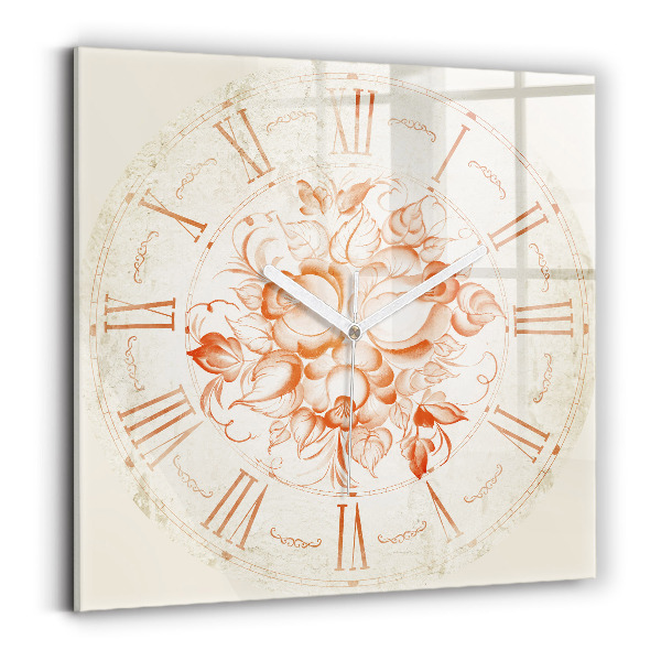 Wanduhr quadratisch mit motiv Römisches Motiv