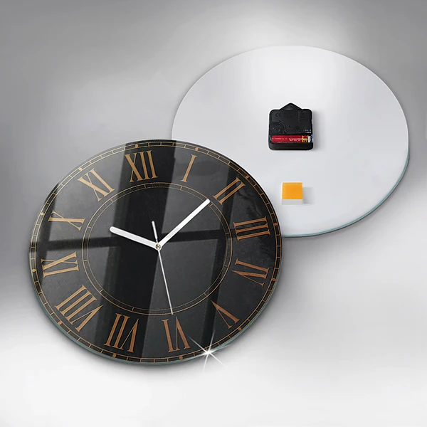 Wanduhr rund Alte römische Ziffern