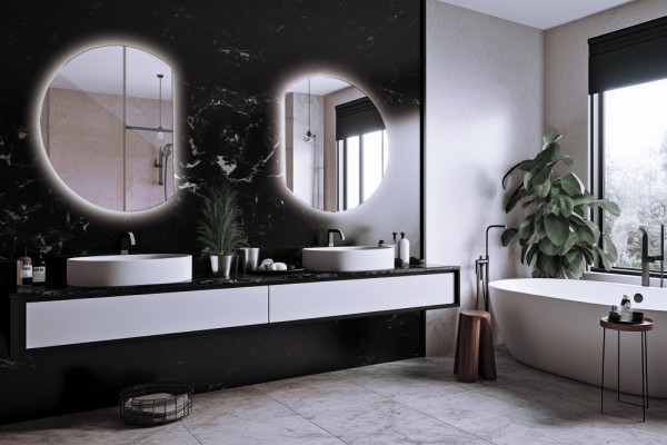 Wie wählt man die Größe eines Spiegels für ein Waschbecken im Badezimmer aus?